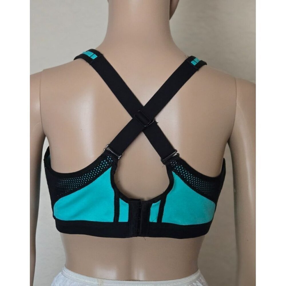 WACOAL 855229 Full Coverage Underwire unlined Sports Bra multicolor size 38C - Picture 5 of 7